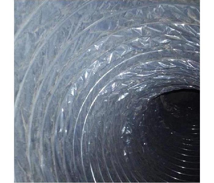 Clean air duct in a commercial property