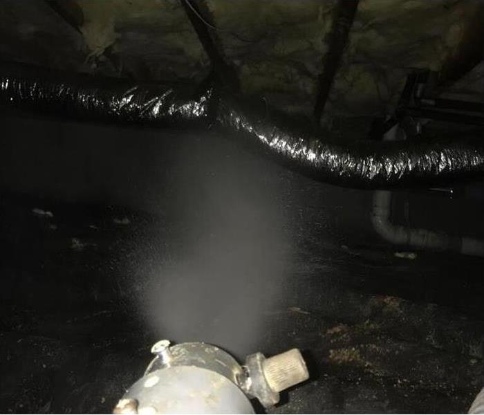 SERVPRO using a thermal fogger